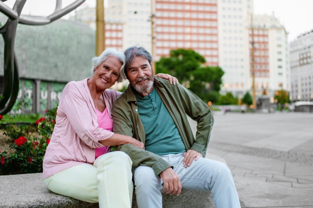 retirement planning Happy senior couple enjoying